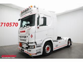 Vaurioauto  trucks Scania 460 R Full Air ACC Alcoa PTO Retarder ADR Leder Navi 237.133 km! 2023/9