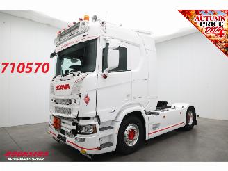 Vaurioauto  trucks Scania 460 R Full Air ACC Alcoa PTO Retarder ADR Leder Navi 237.133 km! 2023/9