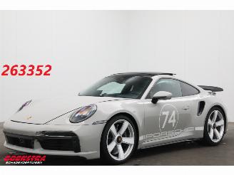 skadebil auto Porsche 911 992 3.8 Turbo 50 Years PCCB PDLS+ PASM PADM Sport Chrono Pano ACC 360° 2025/1