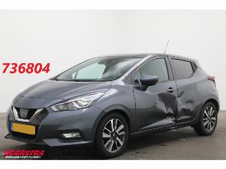 krockskadad bil auto Nissan Micra 0.9 IG-T N-Connecta Cruise Navi Clima Bluetooth 2019/5