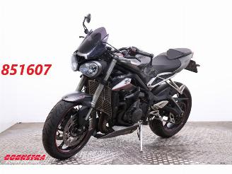 Coche accidentado Triumph Street Triple RS ABS Yoshimura Lap Timer 2017/9