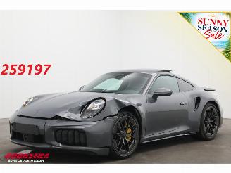 krockskadad bil auto Porsche 911 992.2 Turbo S 712 PK PCCB PDLS+ PDCC ACC 1.397 km! 2026/1