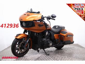 krockskadad bil motor Indian  Challenger Dark Horse Navi Bluetooth Cruise TAB Exhaust 2022/7