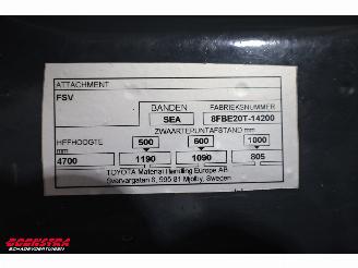 Toyota  8FBE20T Triplex Sideshift Spreader Full-Light-package picture 22