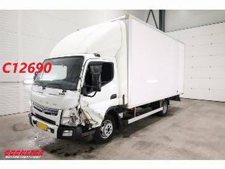 krockskadad bil bedrijf Fuso Canter 3C15 Aut. Koffer Navi Airco Cruise 2022/1