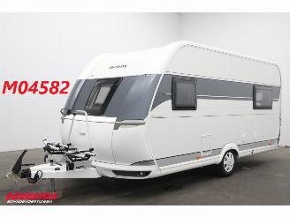 skadebil caravan Hobby  Deluxe 455 UF Fietsendrager Middenkeuken Dwarsbed 2021/6