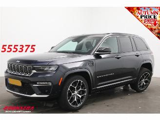 krockskadad bil auto Jeep Grand-cherokee 2.0 Summit Reserve 4xe Pano AHK LrHZ 360° SBL ACC Night Vision 2025/10