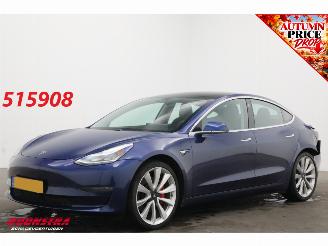Tweedehands auto Tesla Model 3 Performance AWD 75kWh Fahrbar FSD Pano LED ACC Leder Camera SHZ 2019/9