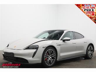 Voiture accidenté Porsche Taycan 93.4 kWh Perf.Bat.+ Chrono Pano ACC PASM Bose 360° Memory Chalk 2023/1