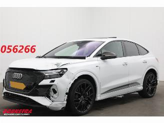 krockskadad bil auto Audi Q4 50 quattro S edition 77 kWh Pano LED ACC HUD Camera SHZ 2023/6