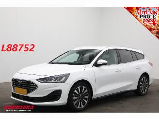 skadebil auto Ford Focus 1.0 EcoBoost Hybrid Titanium X Cruise Navi Virtual Apple/Android Camera PDC AHK Clima 2023/6