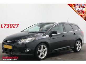 voitures voitures particulières Ford Focus 1.6 EcoBoost Titanium Cruise Navi Camera PDC SHZ AHK Clima 2014/2