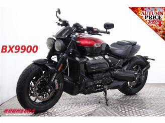 krockskadad bil auto Triumph Seal U Rocket 3R Storm ABS LED Cruise Heizgriffe Bluetooth 1.585 km! 2025/5