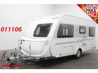 krockskadad bil caravan Knaus  Südwind 460 Mover Fietsendrager Luifel Middenkeuken Rondzit 2012/5