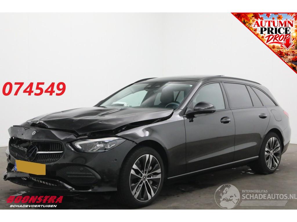 Mercedes C-klasse Estate 300 e Luxury Line Pano ACC Navi Leder Memory SHZ Virtual Apple/Android Camera PDC