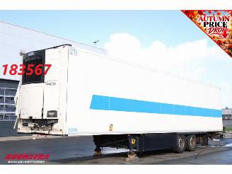 krockskadad bil oplegger Schmitz Cargobull  SCB*S3B Kuhler Carrier Vector 1950 MT 3-Asser 2017/9