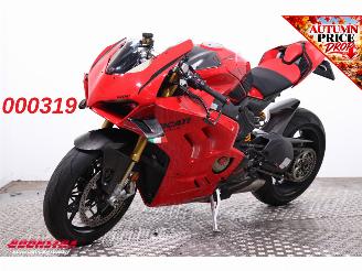 danneggiata motocicli Ducati  Panigale V4 S ABS LED Akrapovic Cruise Heizgriffe 12.514 km! 2022/2