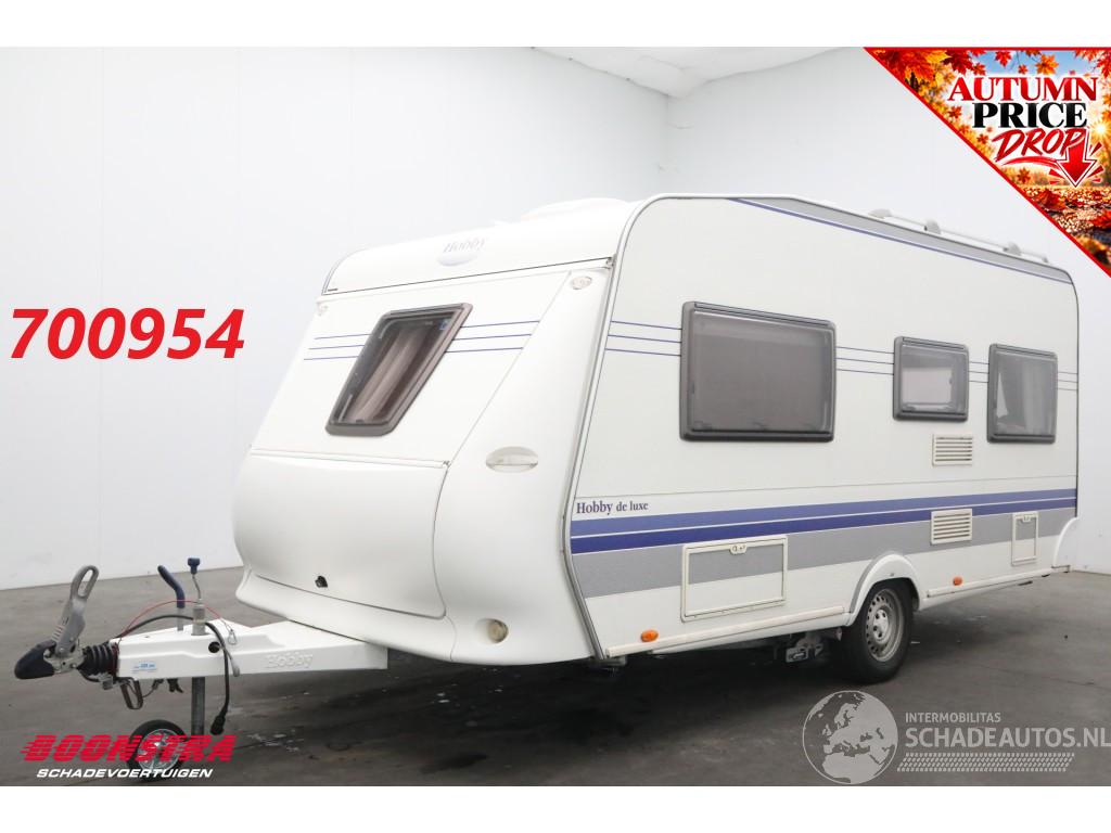 Hobby  De Luxe 460 UFE Mover Luifel Fietsendrager Lengtebed Middenkeuken