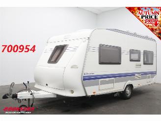 skadebil caravan Hobby  De Luxe 460 UFE Mover Luifel Fietsendrager Lengtebed Middenkeuken 2007/7