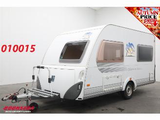krockskadad bil caravan Knaus  Südwind 420 NL Premium Line Mover Fietsendrager Lengtebed treinzit 2010/2