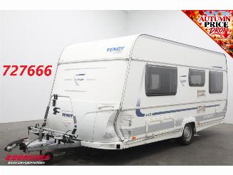 krockskadad bil caravan Fendt  SAPHIR 445 Mover Luifel Lengtebed Middenkeuken Rondzit 2014/3