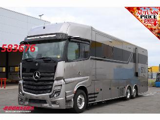 skadebil vrachtwagen Mercedes Actros 2651 Giga STX Mobilhome Standairco Level Alcoa Fischer 38.168 km!! 2023/1
