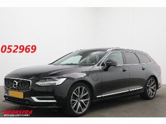 krockskadad bil auto Volvo V-90 2.0 T8 AWD Inscription Pano LED ACC HUD B&W Camera SHZ AHK 2017/12