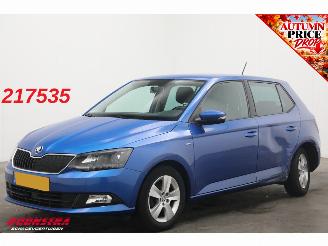 damaged passenger cars Skoda Fabia 1.0 TSI Clever Cruise Navi PDC Bluetooth Airco 2018/8