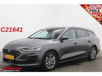 Unfallwagen Ford Focus 1.0 EcoBoost Aut. Hybrid Titanium LED Navi Apple/Android PDC Clima 2024/6