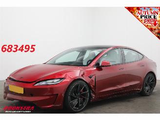 Unfallwagen Tesla Model 3 Performance AWD 78 kWh Pano ACC Leder Memory SBL LrHZ 10.789km! 2025/12