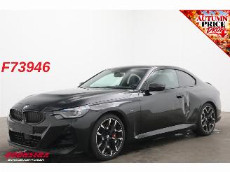 Damaged car BMW 2-serie Coupé 218i M Sport HUD ACC Navi Virtual Apple/Android Leder SHZ LrHZ 360° PDC 2025/10