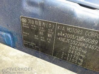 disassembly passenger cars Kia Sportage Sportage (JE), Terreinwagen, 2004 / 2010 2.0 CVVT 16V 4x2 2006/5