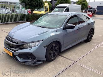 Coche siniestrado Honda Civic Civic (FK6/7/8/9), Hatchback, 2017 1.0i VTEC Turbo 12V 2019/11