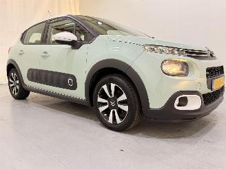 Vaurioauto  passenger cars Citroën C3 1.2 Puretech 83 Shine 2017/2