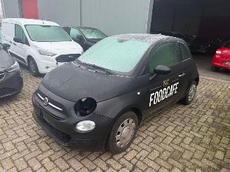 krockskadad bil auto Fiat 500 1.0 Hybrid 2023/10