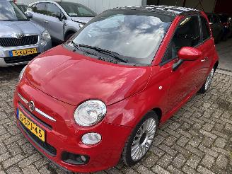 damaged passenger cars Fiat 500 0.9  Automaat Twinair Lounge 2013/11