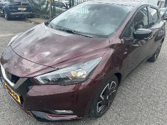 krockskadad bil auto Nissan Micra 1.0 DIG-T N-Design 2021/5