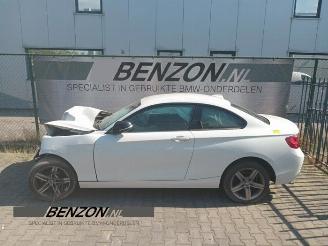 Uttjänta bilar auto BMW 2-serie 2 serie (F22/F87), Coupe, 2013 / 2021 218i 1.5 TwinPower Turbo 12V 2016/9