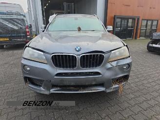 Salvage car BMW X3 X3 (F25), SUV, 2010 / 2017 xDrive20d 16V 2011/11