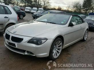Vrakbiler auto BMW 6-serie 6 serie (E64), Cabrio, 2004 / 2010 630 Ci 24V 2006/10