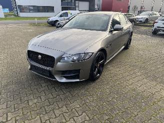krockskadad bil auto Jaguar XF 2.0 D AUTOMATIK R-SPORT BLACK LEDER NAVI KLIMA VOLL 2018/12