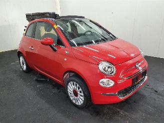 uszkodzony samochody osobowe Fiat 500 1.0 Hybrid Red LOUNGE 2021/10