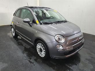 Vrakbiler auto Fiat 500 0.9 TwinAir Lounge 2013/2