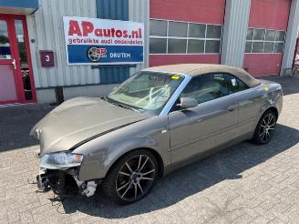Vrakbiler auto Audi A4 A4 Cabrio (B7), Cabrio, 2006 / 2009 2.0 TFSI 20V 2008/1