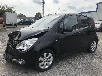 Uttjänta bilar auto Opel Agila B Zwart GAB onderdelen deur achterklep 2008/5