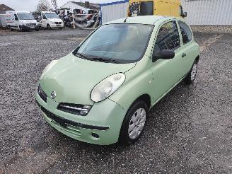 Coche siniestrado Nissan Micra K12 1.2 Groen D30 Onderdelen CR12DE Motor 2005/8