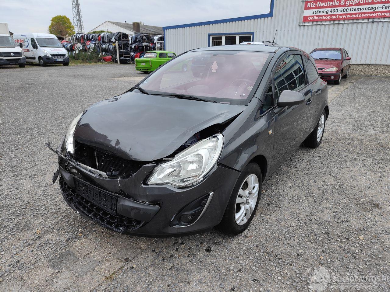 Opel Corsa 1.2 16V Grijs Z177 Onderdelen A12XEL Motor