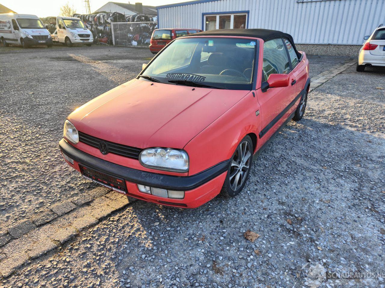 Volkswagen Golf 3 Cabrio 1.8 Rood LP3G Onderdelen ABS Motor