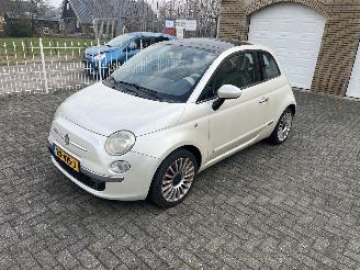 krockskadad bil auto Fiat 500 1.4 16v 2008/10