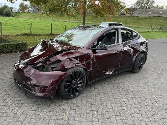 Voiture accidenté Tesla Model Y Dual Performance 393 kW 4 WD 2024/11